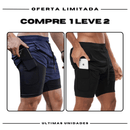 kit 2 Bermudas Academia Masculinas ProFit [COMPRE 1 LEVE 2]